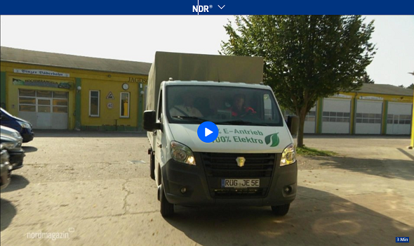 Elektro-Lieferwagen für Handwerker made in Binz