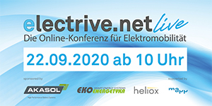 electrive.net LIVE – die Online-Konferenz für Elektromobilität